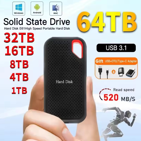 Ssd 1Tb - SSD PSSD E61 1ТБ 2ТБ 4ТБ