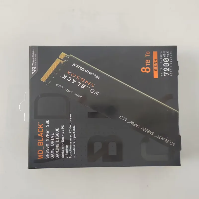 M.2 Ssd - Новый твердотельный накопитель WD_BLACK SN850X 8TB